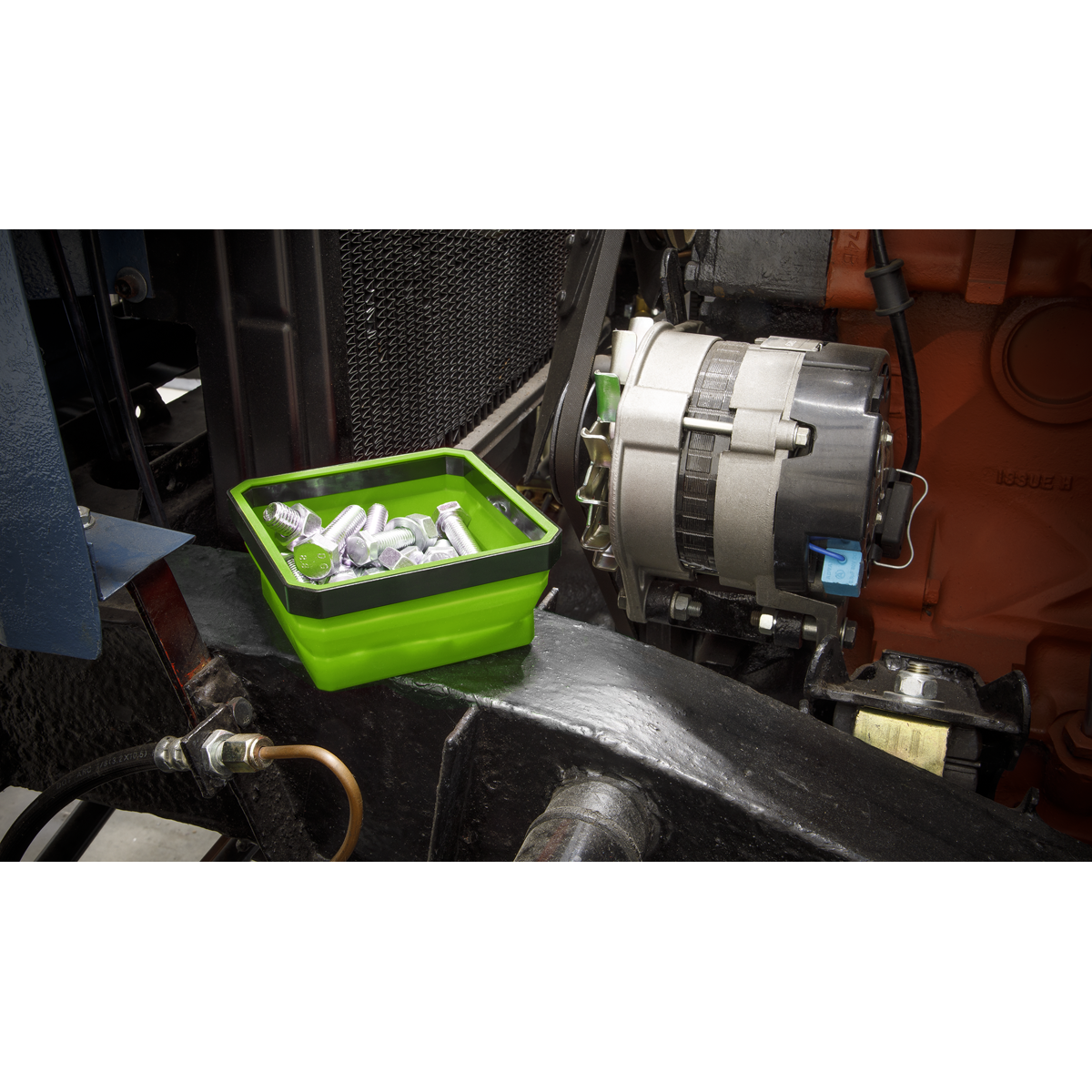 Collapsible Magnetic Parts Tray Set APCSTS