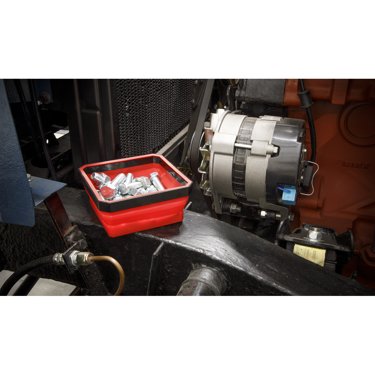 Collapsible Magnetic Parts Tray Set APCSTS