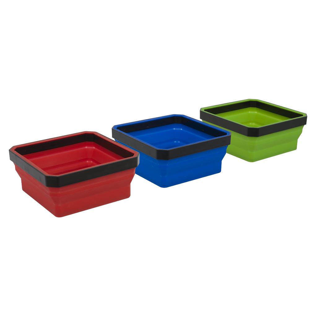 Collapsible Magnetic Parts Tray Set APCSTS
