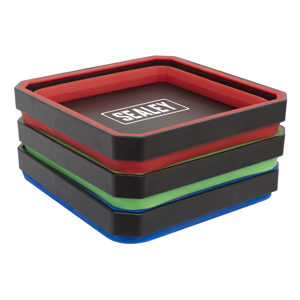 Collapsible Magnetic Parts Tray Set APCSTS