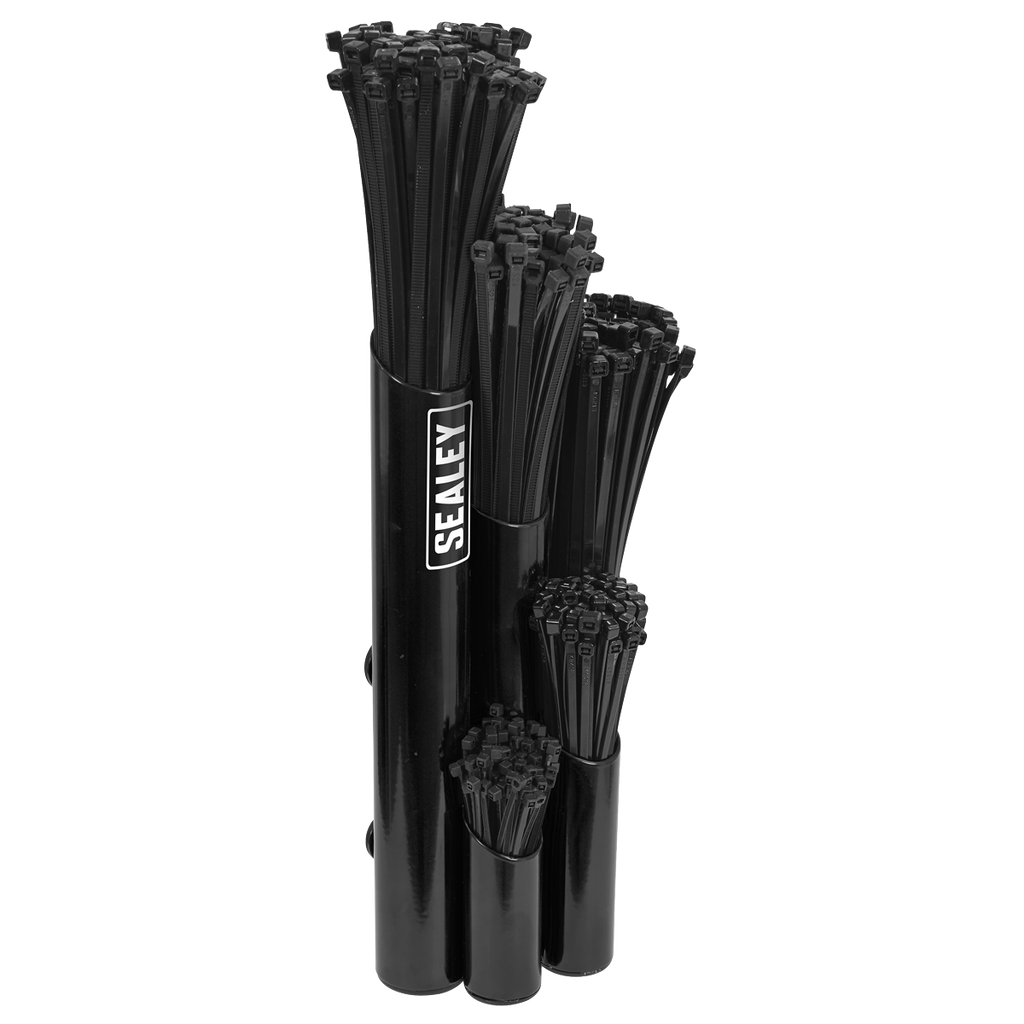 Large Magnetic Cable Tie Holder - Black APCTHBXL