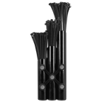 Large Magnetic Cable Tie Holder - Black APCTHBXL