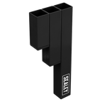 Magnetic Cable Tie Holder - Black APCTHB