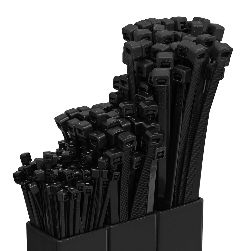 Magnetic Cable Tie Holder - Black APCTHB