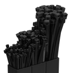 Magnetic Cable Tie Holder - Black APCTHB