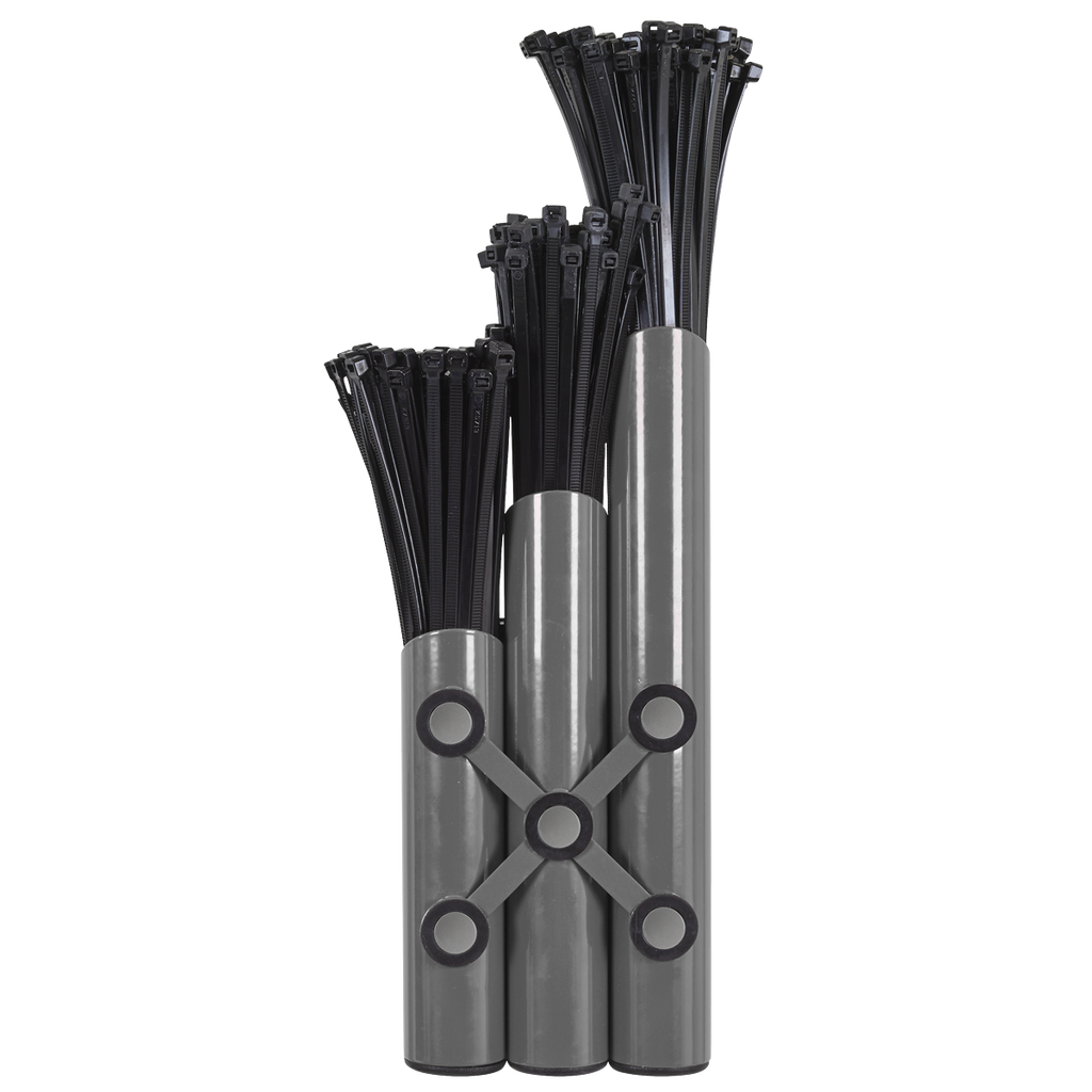 Large Magnetic Cable Tie Holder - Grey APCTHGXL