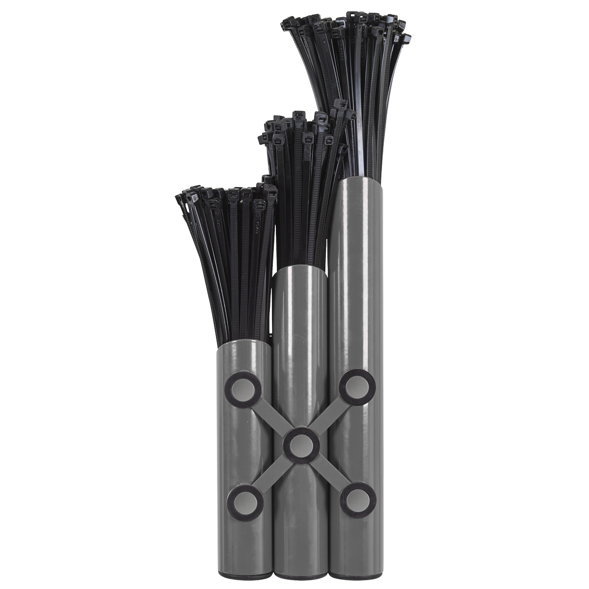 Large Magnetic Cable Tie Holder - Grey APCTHGXL