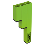 Magnetic Cable Tie Holder - Hi-Vis Green APCTHHV