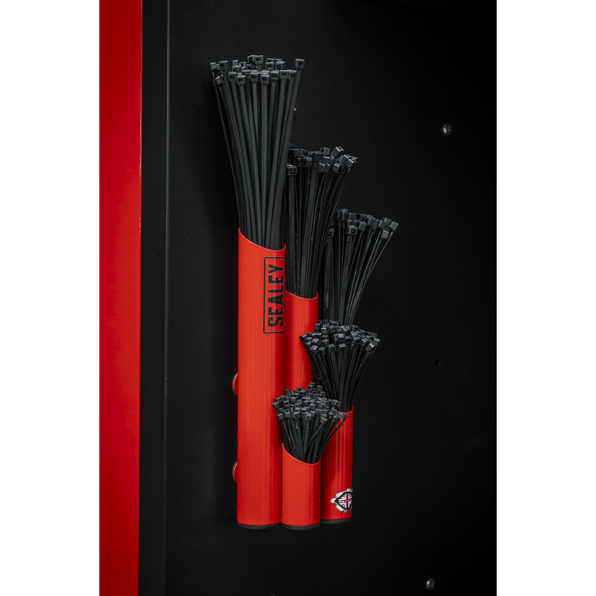 Large Magnetic Cable Tie Holder - Red APCTHRXL