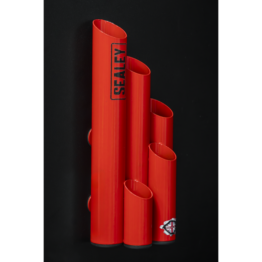 Large Magnetic Cable Tie Holder - Red APCTHRXL