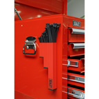 Magnetic Cable Tie Holder - Red APCTH