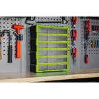 Cabinet Box 18 Drawer - Green/Black APDC18HV