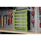 Cabinet Box 18 Drawer - Green/Black APDC18HV