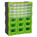Cabinet Box 39 Drawer - Green/Black APDC39HV