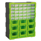 Cabinet Box 39 Drawer - Green/Black APDC39HV