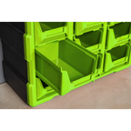 Cabinet Box 39 Drawer - Green/Black APDC39HV