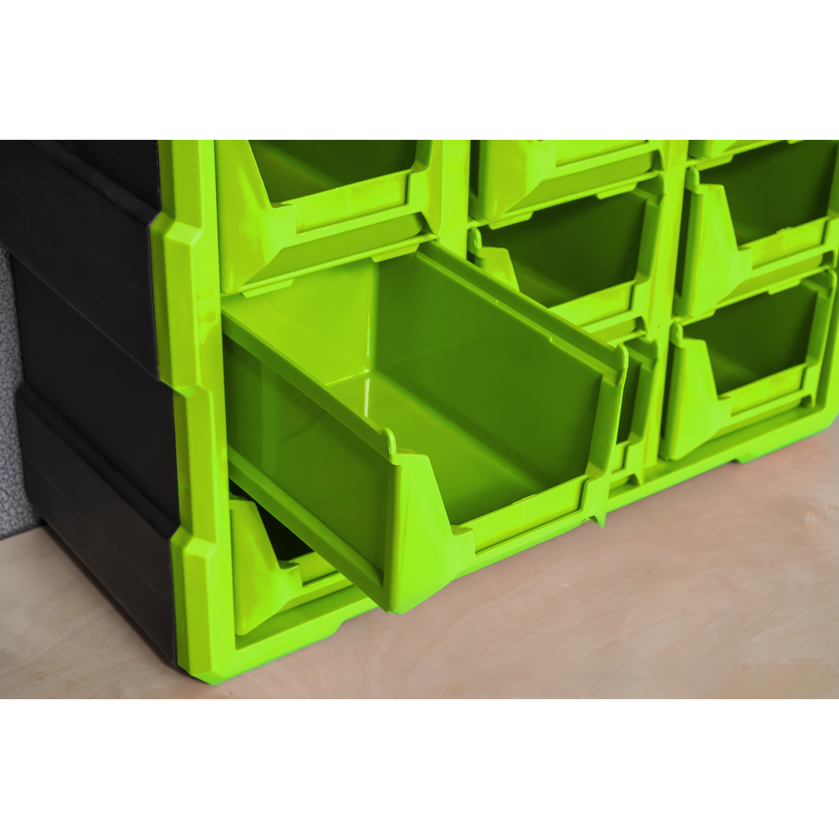Cabinet Box 39 Drawer - Green/Black APDC39HV