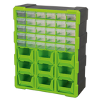 Cabinet Box 39 Drawer - Green/Black APDC39HV