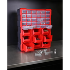 Cabinet Box 39 Drawer - Red/Black APDC39R