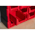 Cabinet Box 39 Drawer - Red/Black APDC39R