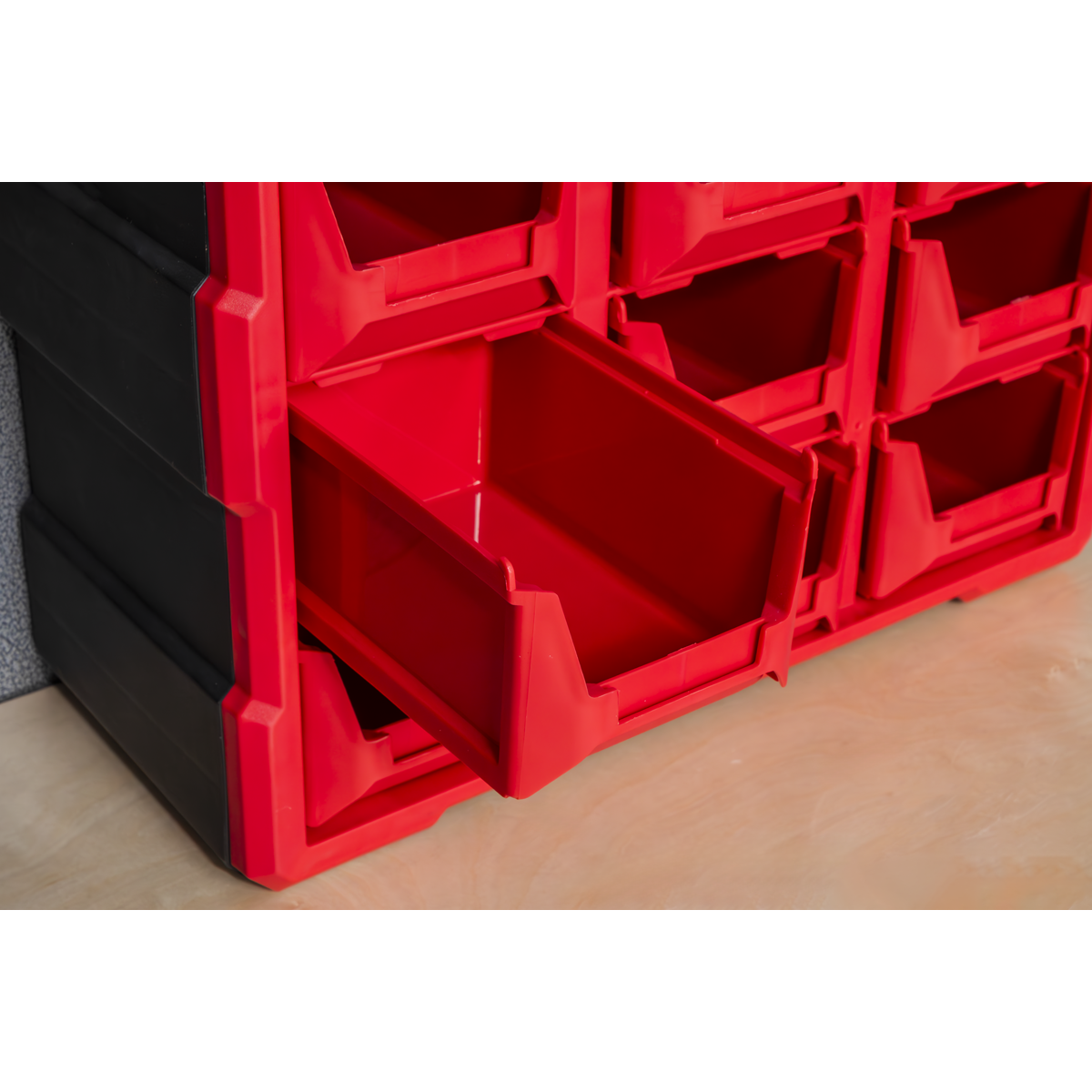 Cabinet Box 39 Drawer - Red/Black APDC39R