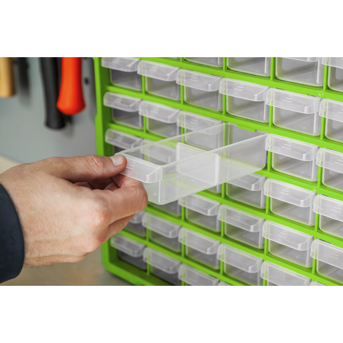 Cabinet Box 60 Drawer - Green/Black APDC60HV