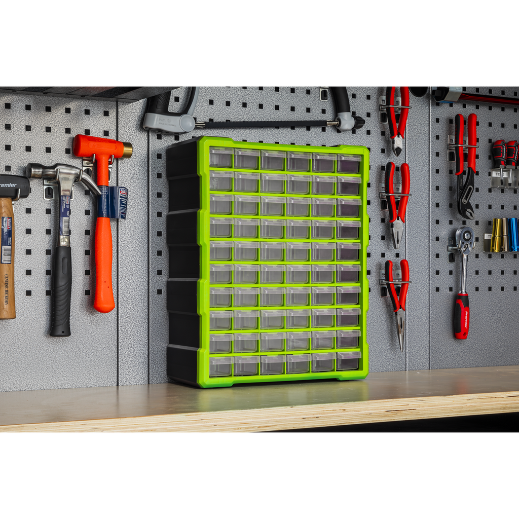 Cabinet Box 60 Drawer - Green/Black APDC60HV