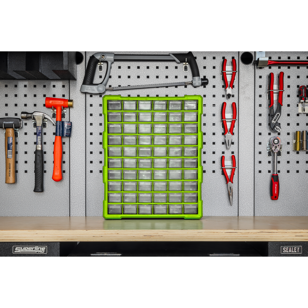 Cabinet Box 60 Drawer - Green/Black APDC60HV