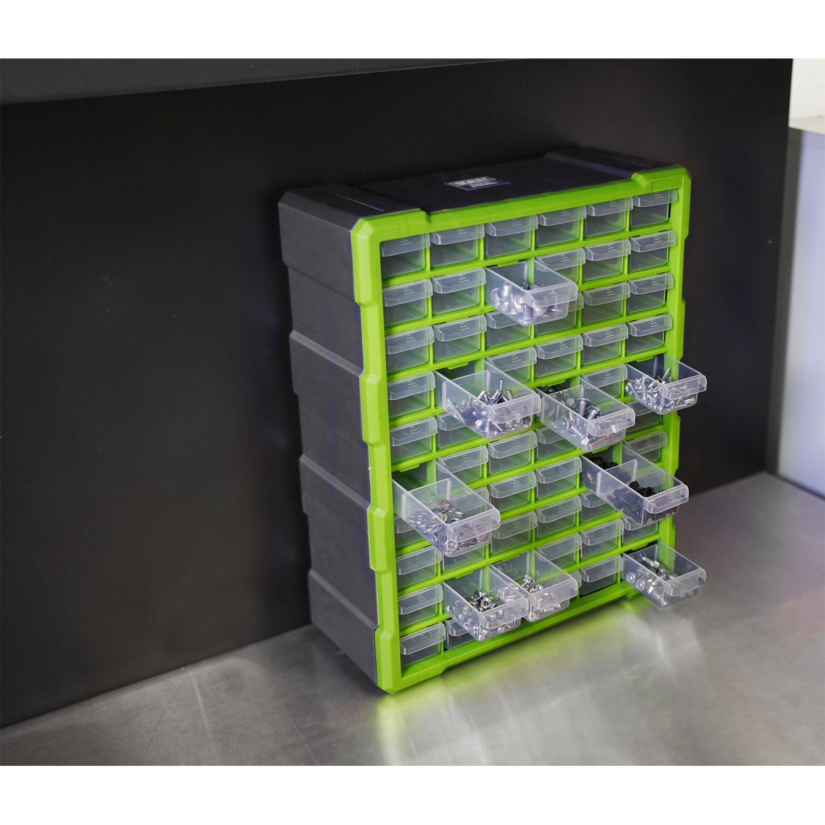 Cabinet Box 60 Drawer - Green/Black APDC60HV