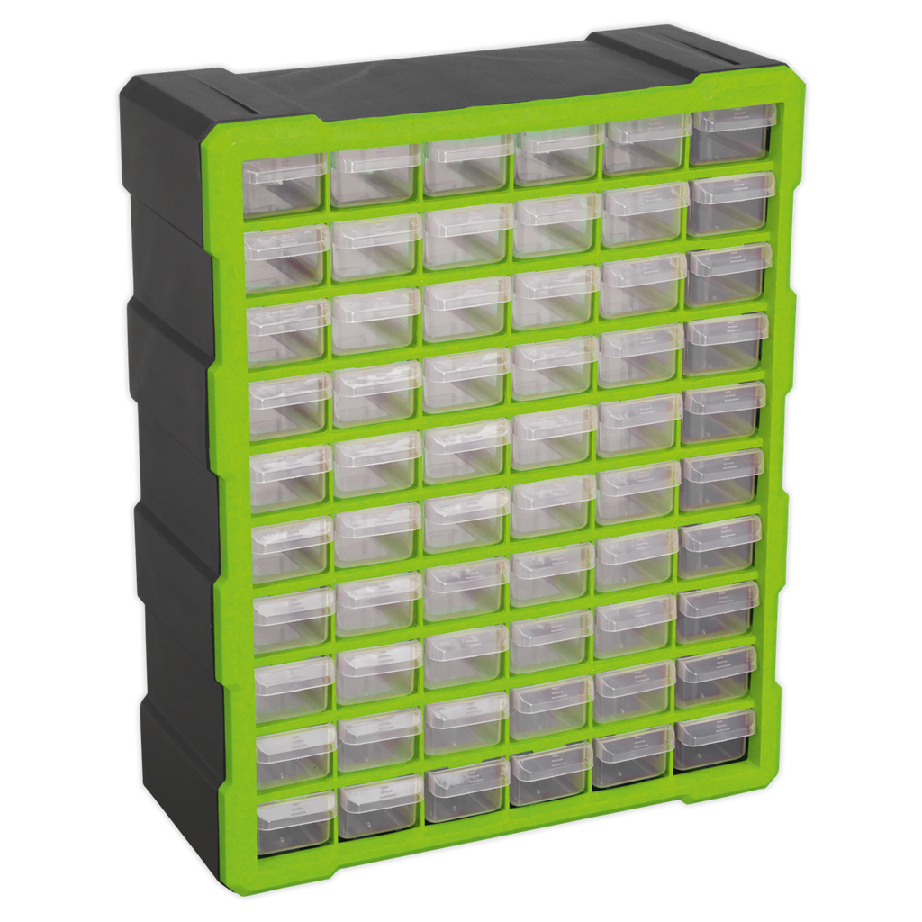 Cabinet Box 60 Drawer - Green/Black APDC60HV