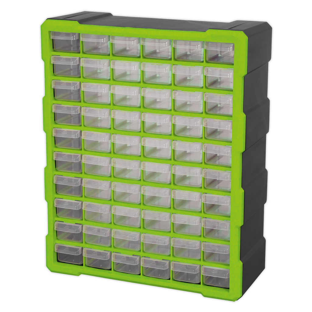 Cabinet Box 60 Drawer - Green/Black APDC60HV