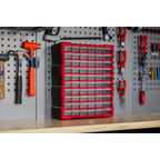 Cabinet Box 60 Drawer - Red/Black APDC60R