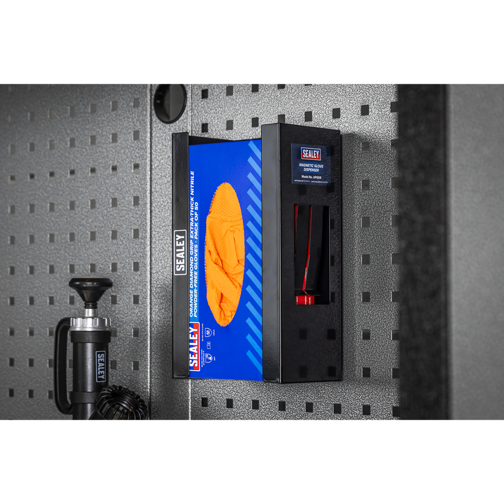 Magnetic Glove Dispenser - Black APGDB