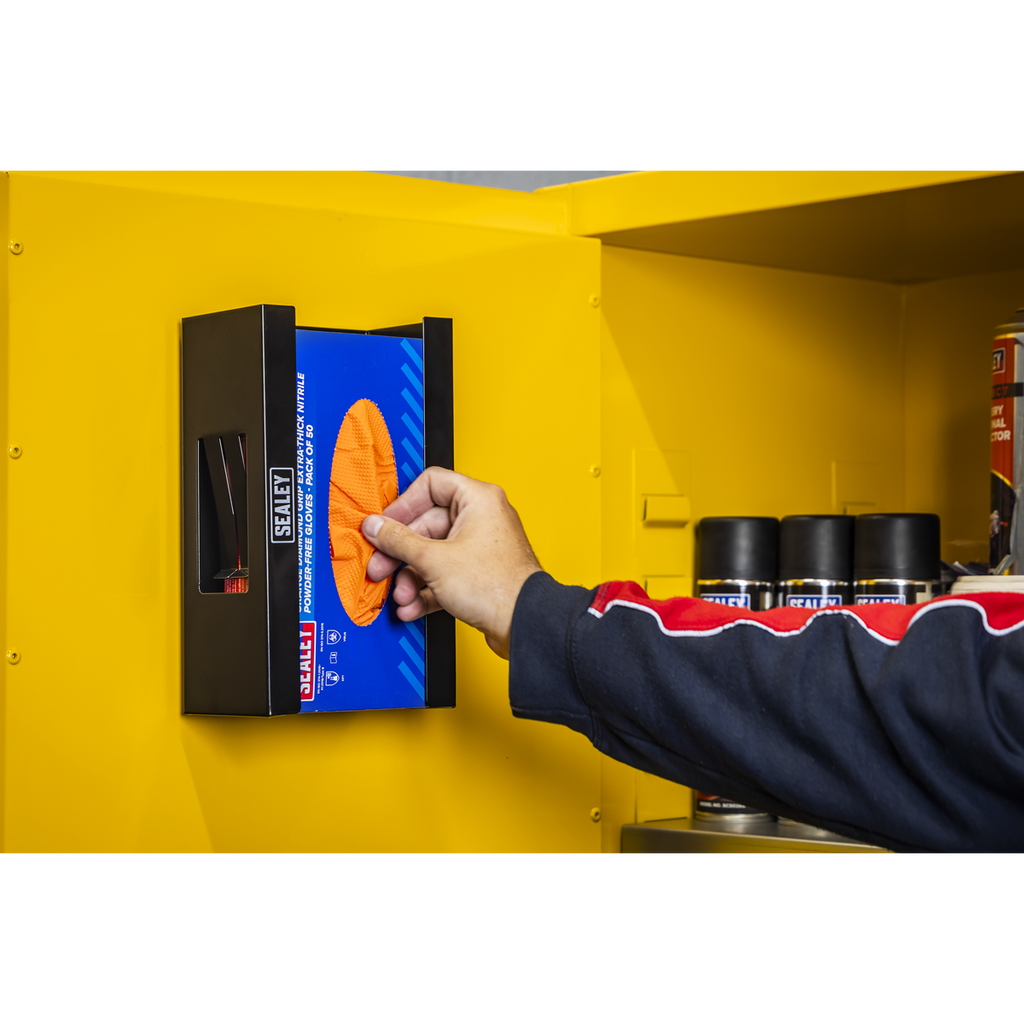Magnetic Glove Dispenser - Black APGDB