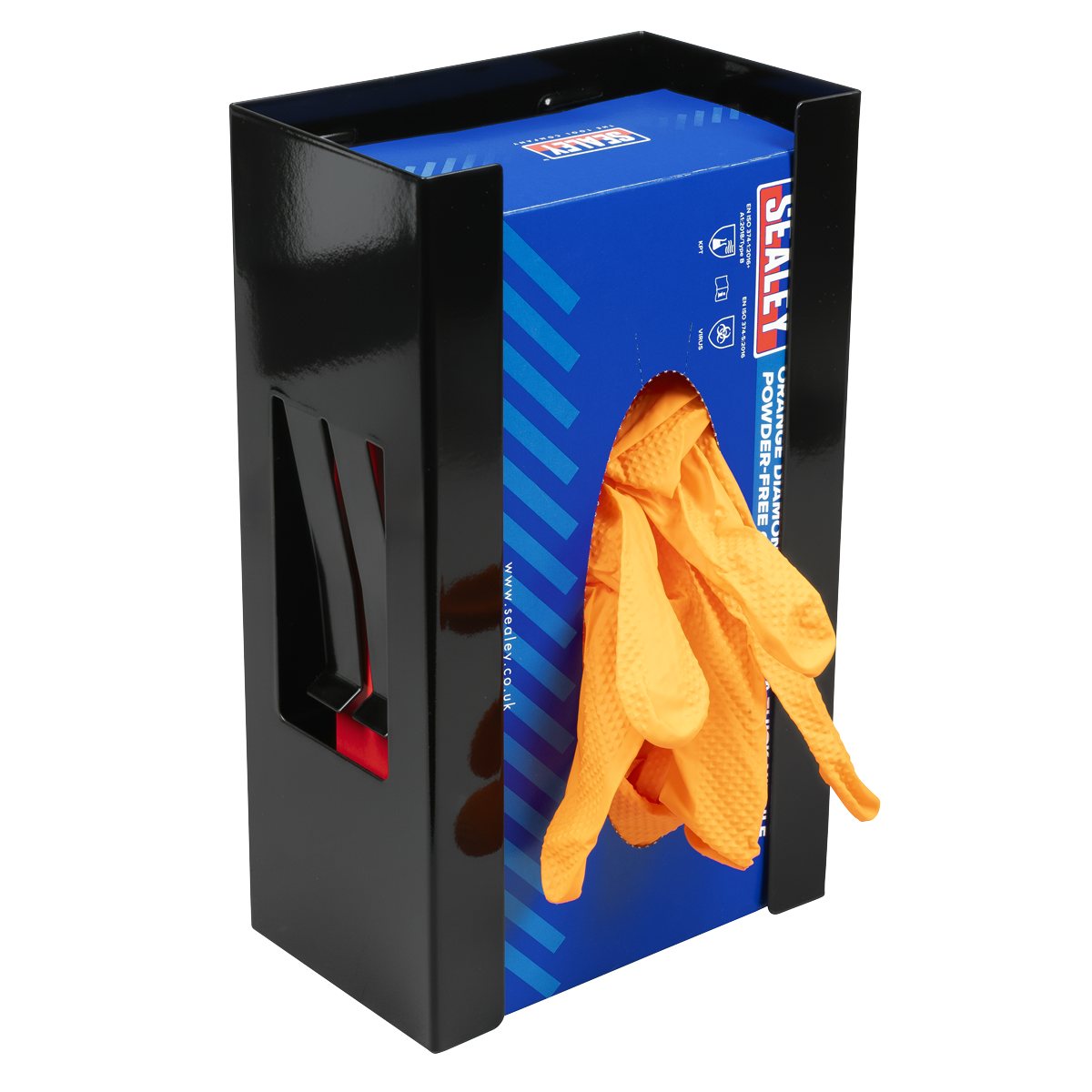 Magnetic Glove Dispenser - Black APGDB