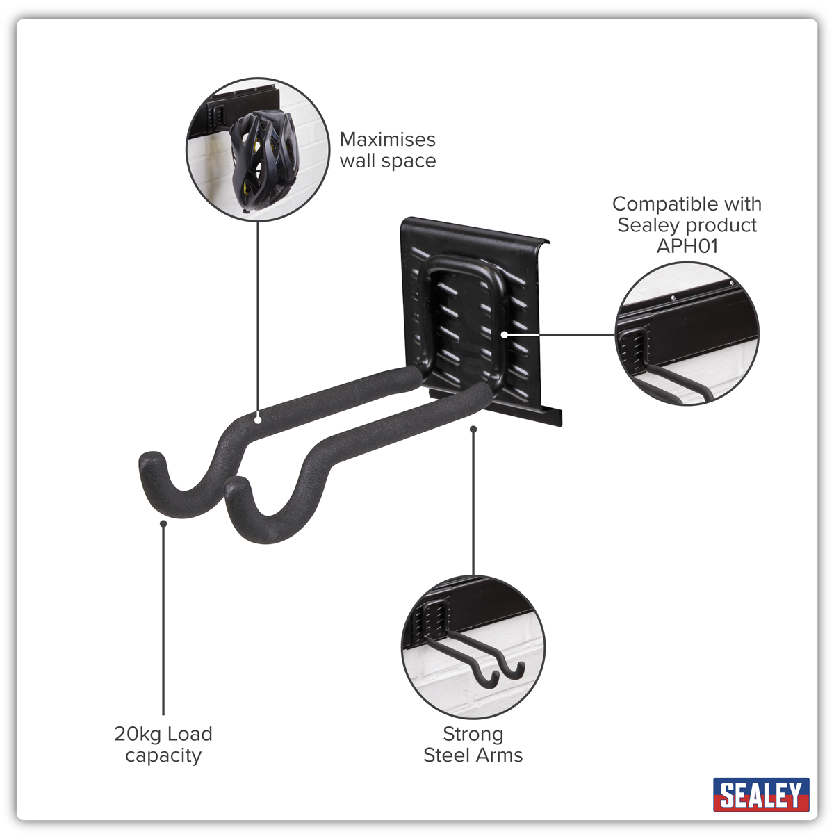 Sports Equipment Storage Hook APH06