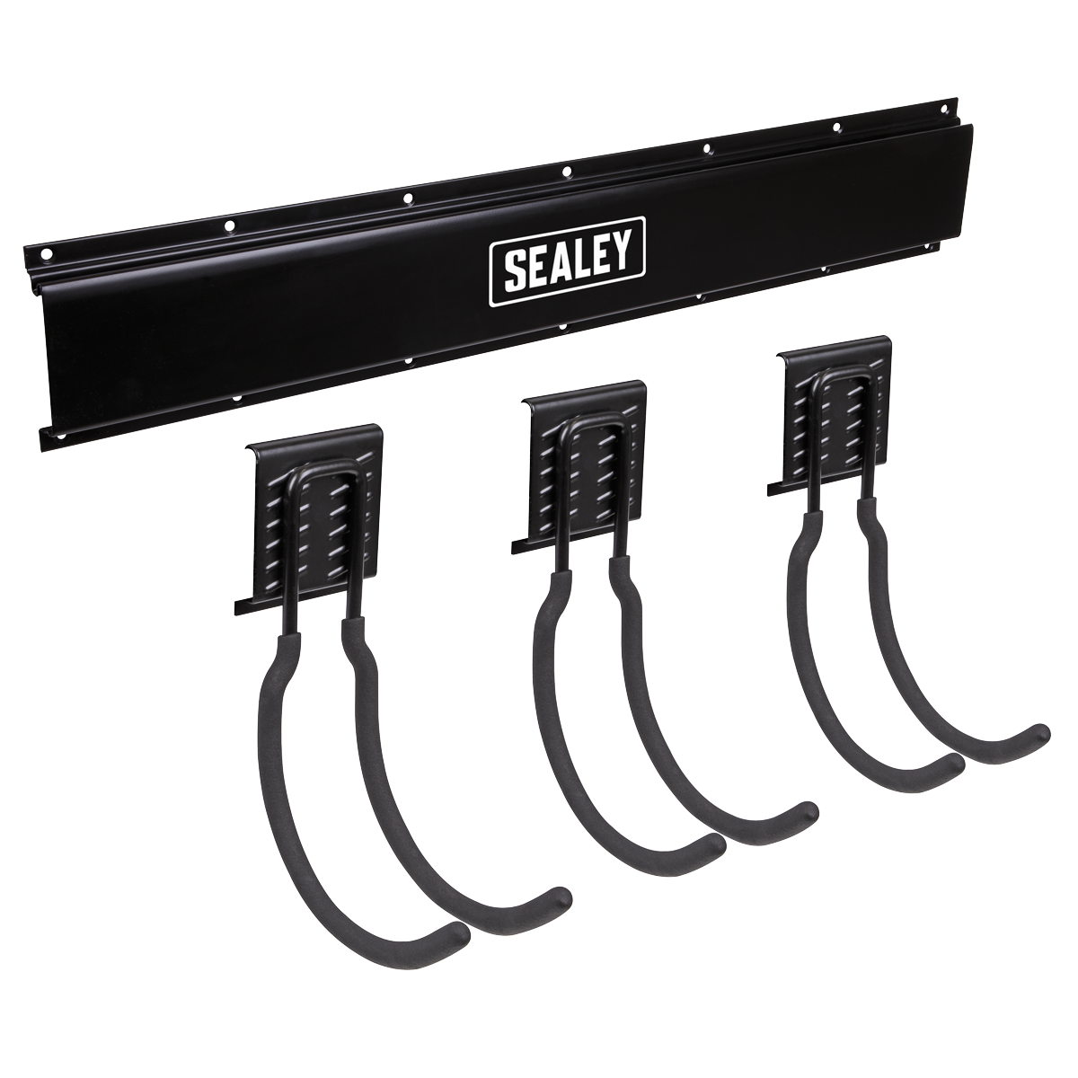 Wall Mounting Storage Rail with 3 Large Hooks APHKIT8