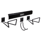 Wall Mounting Storage Rail with 3 Large Hooks APHKIT9