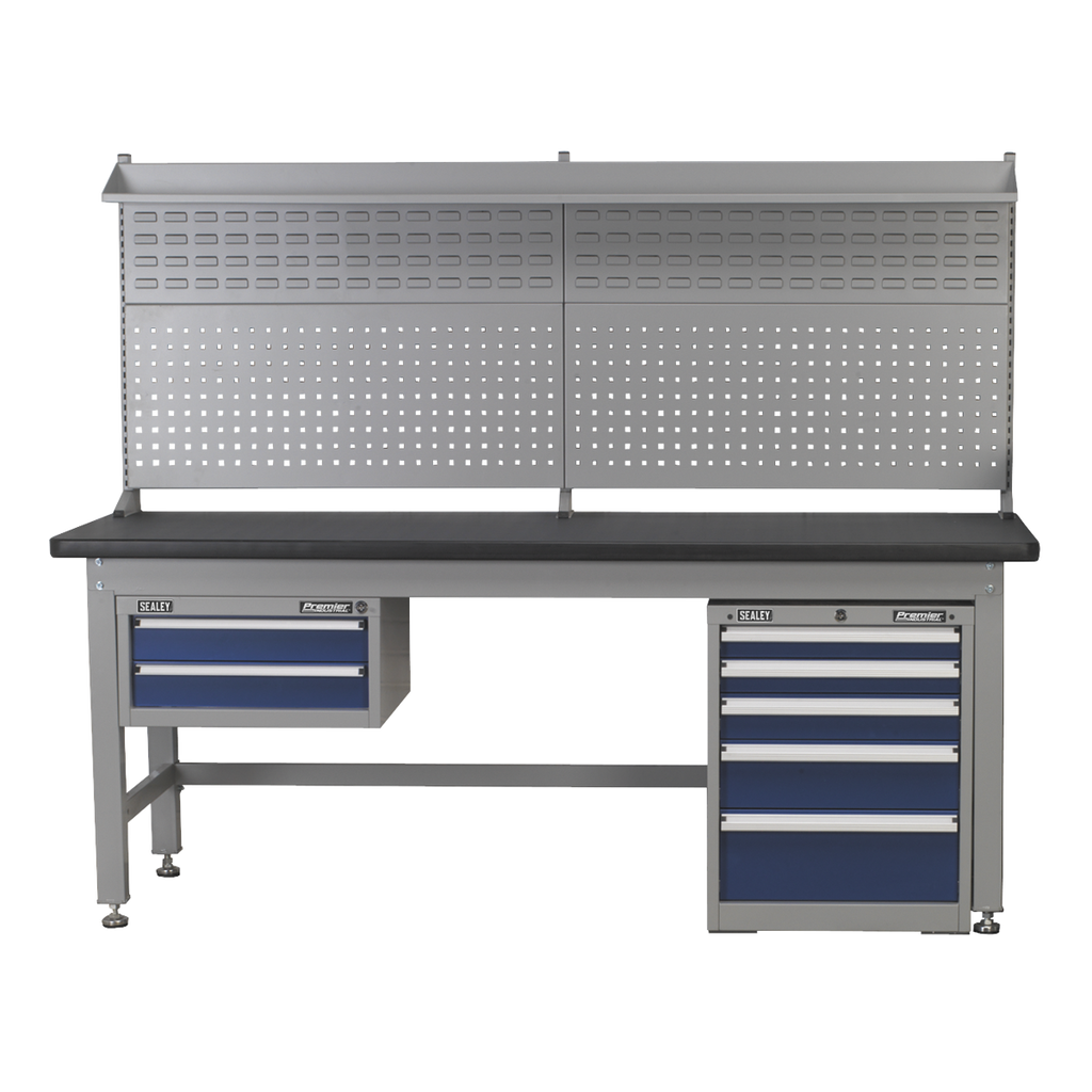 Complete Industrial Workstation & Cabinet Combo 1.5m API1500COMB02