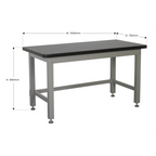 Industrial Steel Workbench 1.5m API1500