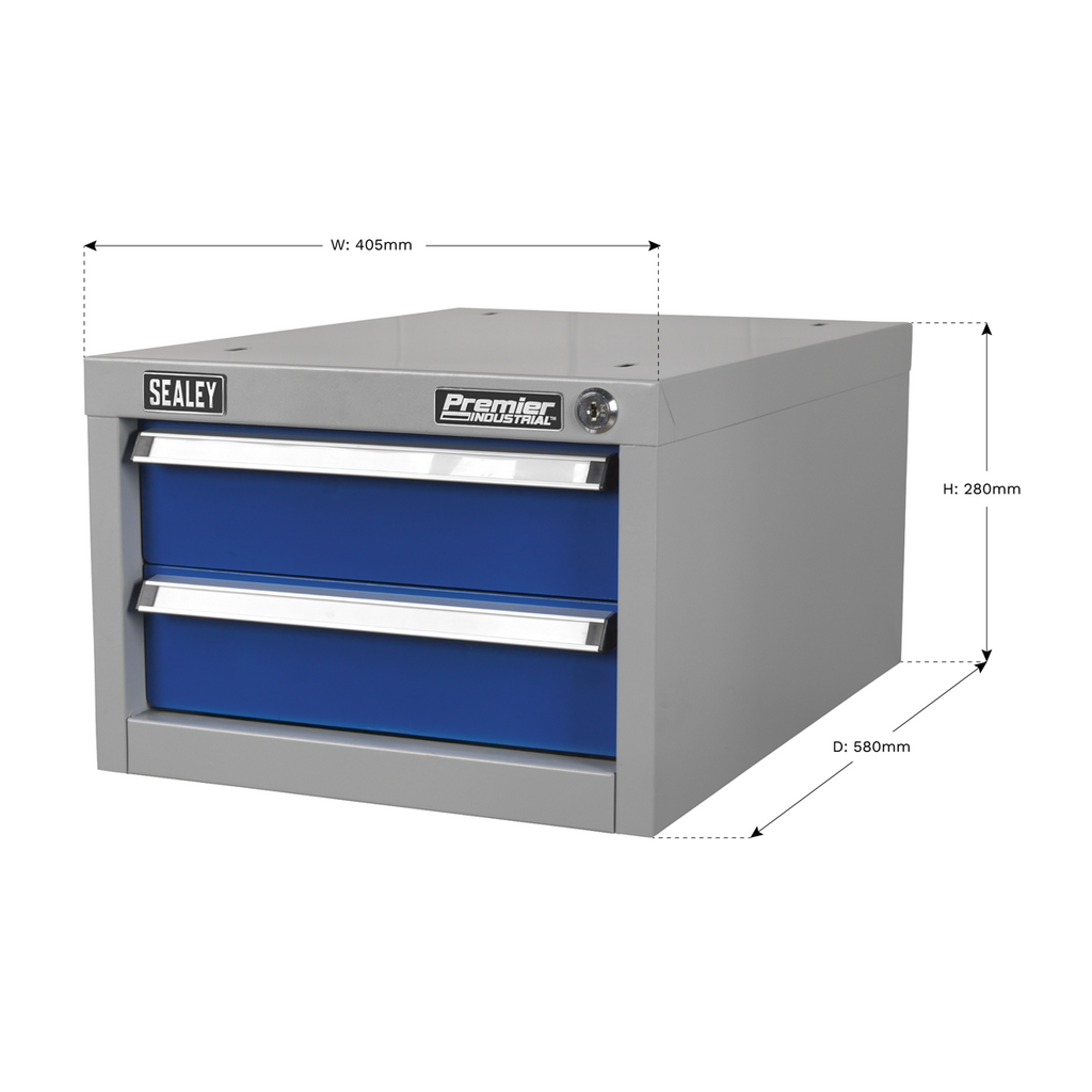 Double Drawer Unit for API Series Workbenches API15