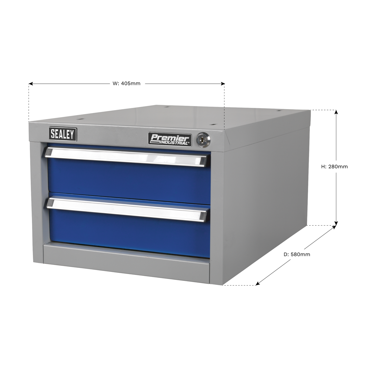 Double Drawer Unit for API Series Workbenches API15