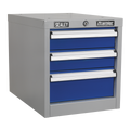 Industrial Triple Drawer Unit for API Series Workbenches API16
