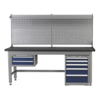 Complete Industrial Workstation & Cabinet Combo 2.1m API2100COMB02