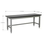 Industrial Steel Workbench 2.1m API2100