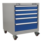 Mobile Industrial Cabinet 5 Drawer API5657B