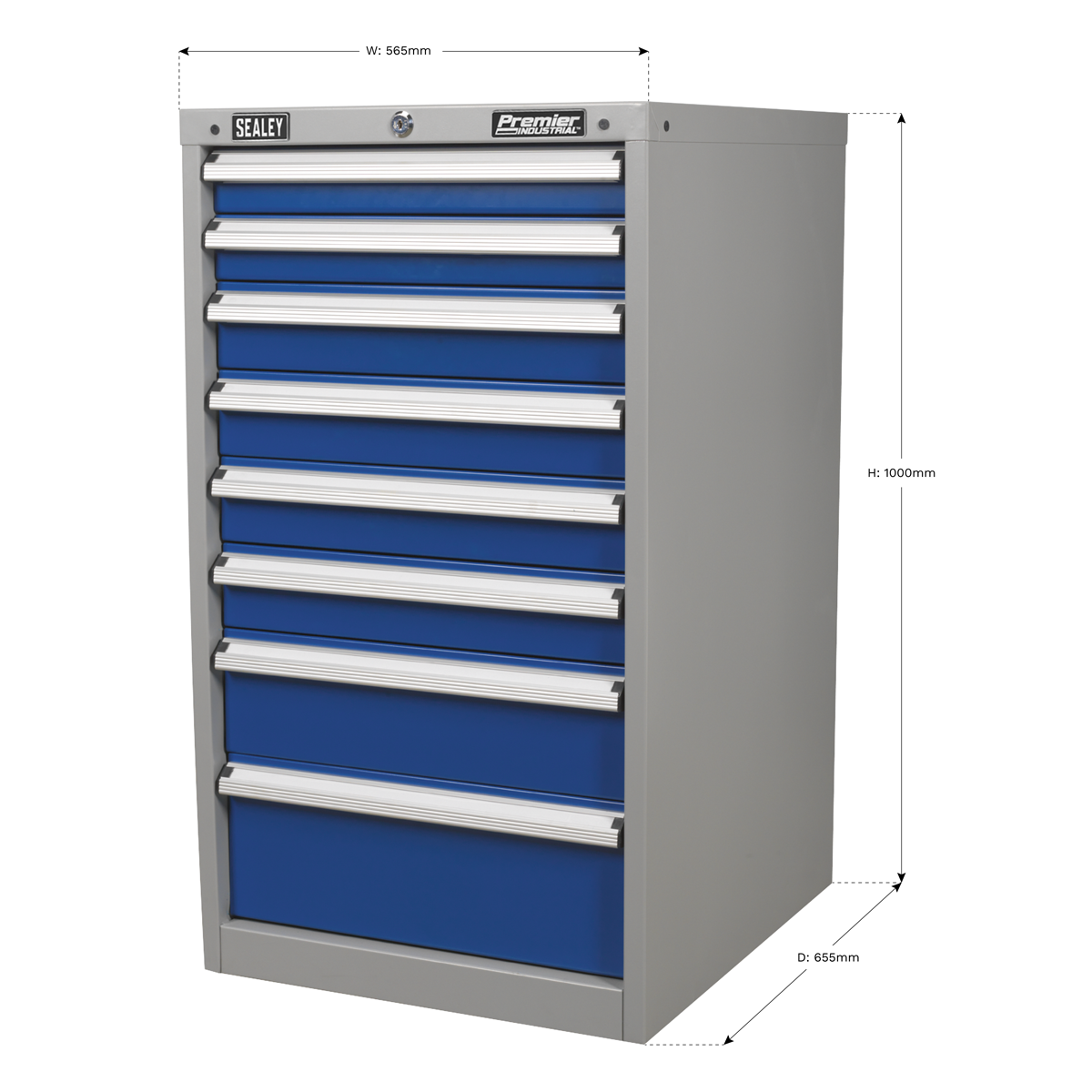 Industrial Cabinet 8 Drawer API5658