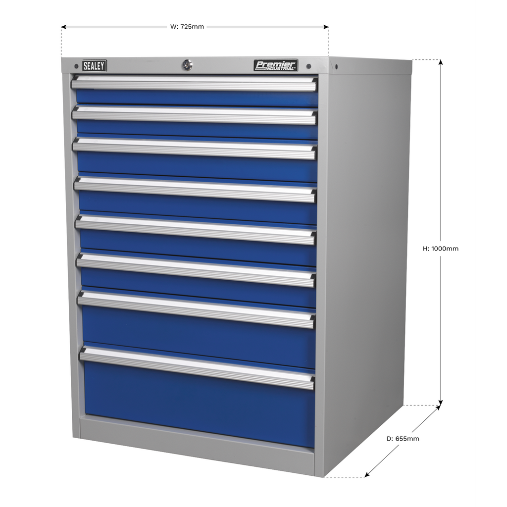 Industrial Cabinet 8 Drawer API7238