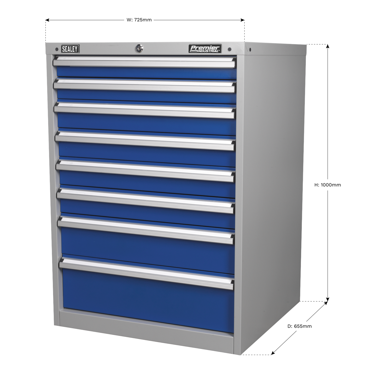 Industrial Cabinet 8 Drawer API7238