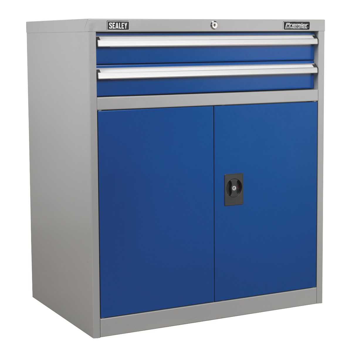 Industrial Cabinet with 2 Drawers & 1 Shelf API8810